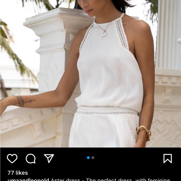 Ima and Leopold Aster Dress in BLACK Small - Picture 1 of 8